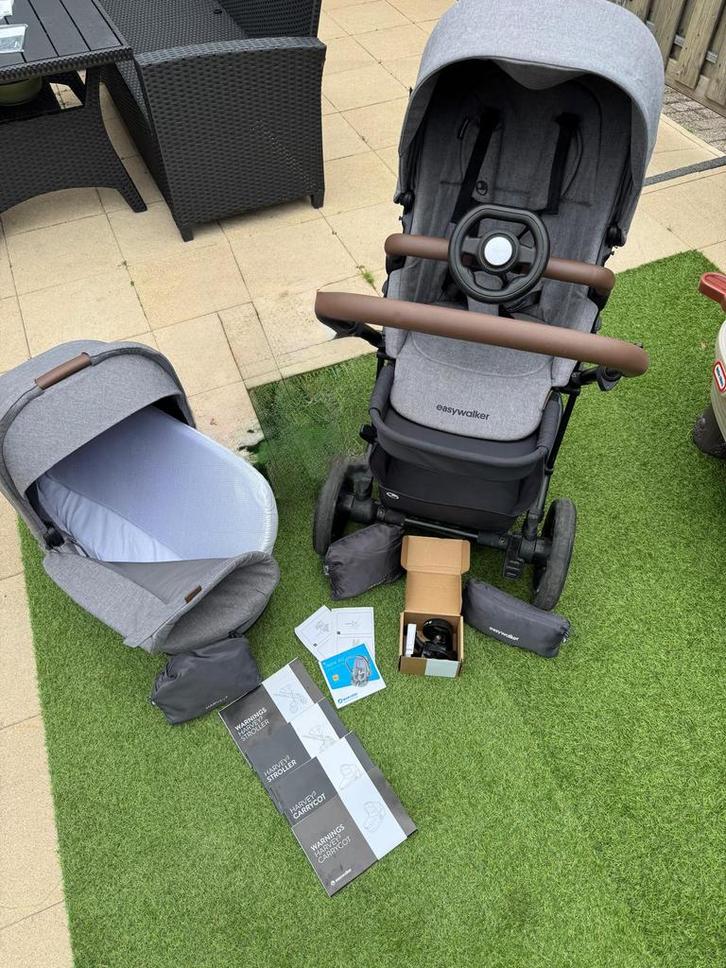 Kinderwagenset easywalker harvey 3 kinderwagen en reiswieg, Kinderen en Baby's, Kinderwagens en Combinaties, Gebruikt, Kinderwagen
