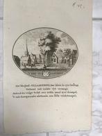Zuid-Holland. ‘t Dorp Cillaarshoek. Van Ollefen, 1793. Mooi!, Antiek en Kunst, Kunst | Etsen en Gravures, Ophalen of Verzenden