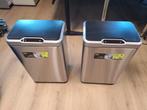 EKO Mirage Sensor Prullenbak – 30L (2x beschikbaar), Ophalen, 50 tot 75 cm, Zo goed als nieuw, Rvs