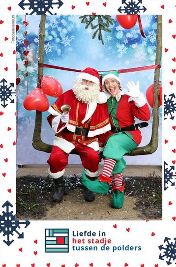 Kerstman op bezoek beschikbaar voor biedingen