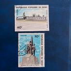 Benin 1980 ,2 pz martyrs monument, Verzenden, Overige landen, Gestempeld