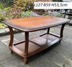 mooie salontafel 127/59/53, Huis en Inrichting, Tafels | Salontafels, Ophalen, Gebruikt, 50 tot 100 cm, 50 tot 75 cm