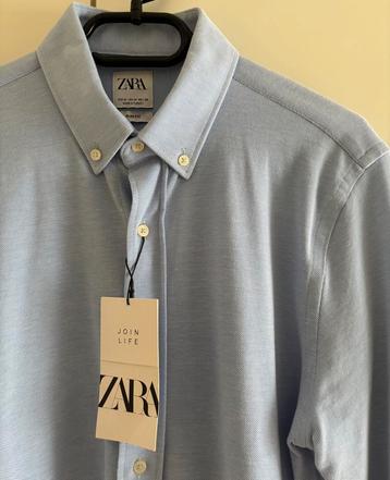 Nieuwe mooie Zara Knit Shirt overhemd – Maat: M / 40 beschikbaar voor biedingen