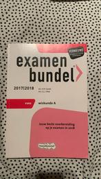 Examenbundel vwo Wiskunde A - 2017/2018, Boeken, Schoolboeken, Gelezen, VWO, Ophalen of Verzenden, H.R. Goede