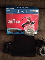 PlayStation 4 + Spider-Man 1 tb met controler en kabels, Spelcomputers en Games, Ophalen of Verzenden, Zo goed als nieuw, 1 TB