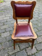 stoel, Gebruikt, Bruin, Eén, Ophalen