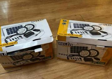 Solar led matrix lamp kit 2 sets Reled solar beschikbaar voor biedingen