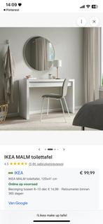 Ikea make-up tafel, Huis en Inrichting, Tafels | Kaptafels, Ophalen of Verzenden, Zo goed als nieuw, 50 tot 100 cm, Minder dan 100 cm