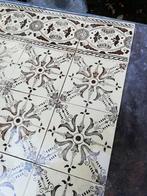 9,2m2 antieke wandtegels 12x12 zacht gele ondergrond BOCH, Ophalen