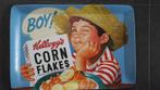 Twee leuke dienbladen van Kellogg's cornflakes, Kunststof, Gebruikt, Rechthoekig, Ophalen of Verzenden