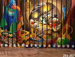 Prachtige complete rugtekening Donald Duck pocket 251-267!, Complete serie of reeks, Ophalen of Verzenden, Zo goed als nieuw, Donald Duck