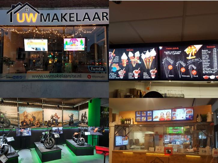 GOEDKOOPSTE NARROWCASTING  DIGITAL SIGNAGE  RECLAME, Computers en Software, Monitoren, Refurbished, 60 Hz of minder, DisplayPort