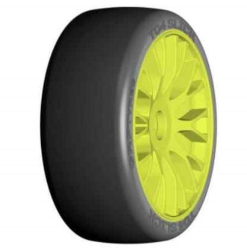 GRP 1:8 GT T04 slick XM5 Medium Mounted on New 20 Spoked FLE, Hobby en Vrije tijd, Modelbouw | Radiografisch | Auto's, Nieuw, Auto onroad