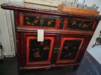 Antiek chinese kast epoxy gelakt bijzonder mooi, Ophalen of Verzenden
