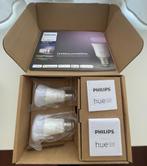 Philips Hue starter kit E27 White and Color Ambiance, Led-lamp, Soft of Flame, 60 watt of meer, Nieuw