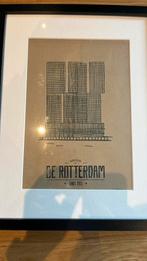 Wijck Rotterdam Schilderijen - Set van 3, Ophalen, Minder dan 50 cm, Tekening, Zo goed als nieuw