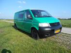 Volkswagen Transporter T5 1.9 TDI 75kw 2008 Dubbele Cabine, Auto's, Voorwielaandrijving, 4 cilinders, Volkswagen, Grijs