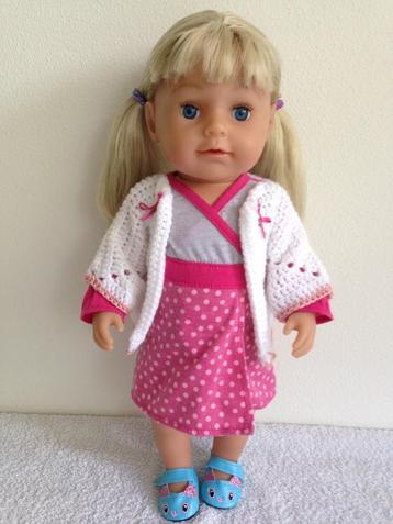 🎀Mooie BABY BORN SISTER van Zapf Creation. beschikbaar voor biedingen
