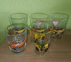 Vintage Auto Glaasjes - Set van 5, Verzamelen, Glas en Borrelglaasjes, Ophalen of Verzenden, Zo goed als nieuw, Frisdrankglas