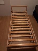 Ikea peuterbed Sniglar 70x160 + latenbodem + matras, Ophalen, 70 tot 85 cm, 140 tot 160 cm, Zo goed als nieuw