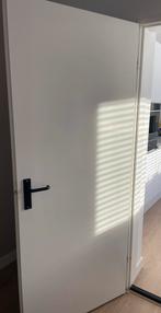 Opdekdeur 83x201,5 links, Doe-het-zelf en Verbouw, Deuren en Horren, Ophalen of Verzenden, Zo goed als nieuw, Binnendeur, 200 tot 215 cm