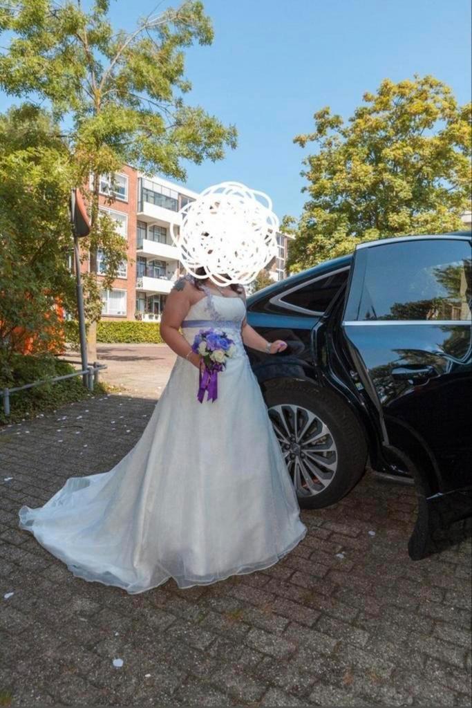 Bruidsjurk, Kleding | Dames, Trouwkleding en Trouwaccessoires, Zo goed als nieuw, Trouwjurk, Wit, Ophalen of Verzenden