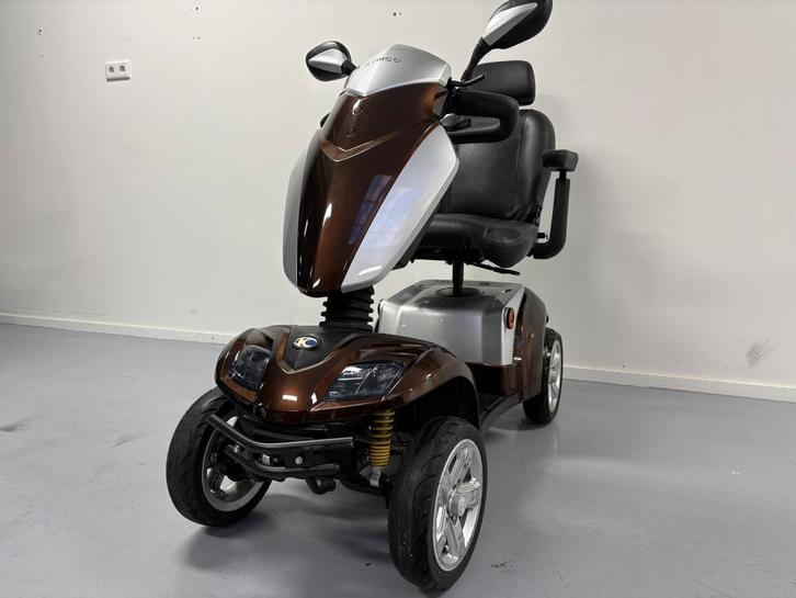 Kymco Agility Scootmobiel, digitaal display en uniek design, Diversen, Brommobielen en Scootmobielen, Zo goed als nieuw, 46 km of meer