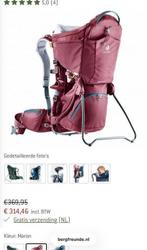 Deuter Kid Comfort Kinderdrager, Kinderen en Baby's, Babydragers en Draagdoeken, Overige merken, Ophalen of Verzenden, Zo goed als nieuw