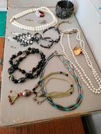 Lot sieraden., Ophalen, Gebruikt, Met edelsteen
