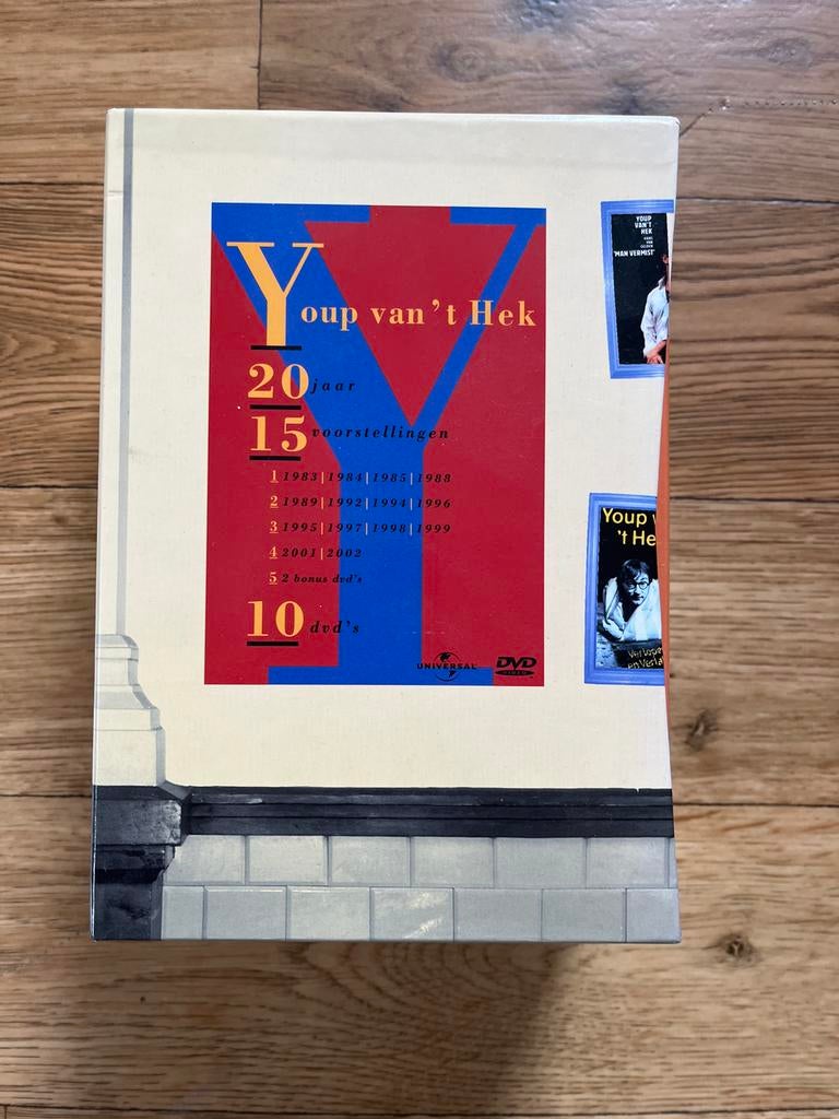 Youp van 't Hek - 20 Jaar 15 Voorstellingen DVD Box, Alle leeftijden, Ophalen of Verzenden, Zo goed als nieuw, Stand-up of Theatershow