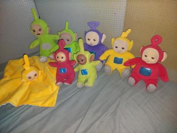 Vintage teletubbies knuffels set compleet van eden beschikbaar voor biedingen