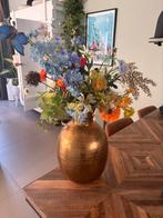 Dutchbone Bahir vaas met zijden bloemen, Huis en Inrichting, Ophalen of Verzenden, Zo goed als nieuw, Binnen