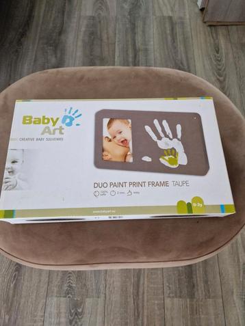 Duo Paint Print Frame - Taupe
