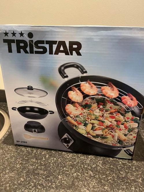 Tristar BP-2985 Wok, Witgoed en Apparatuur, Gourmetstellen, Nieuw, 4 t/m 7 personen, Ophalen