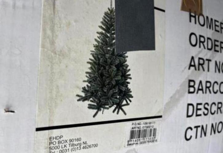 Kerst : Boom/ Lampjes/ Zilveren + Gekl. Ballen /Slingers etc, Diversen, Kerst, Zo goed als nieuw, Ophalen of Verzenden
