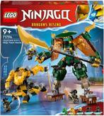 Lego Ninjago Lloyd en Arins Ninjateammecha 71794, Kinderen en Baby's, Speelgoed | Duplo en Lego, Ophalen, Zo goed als nieuw, Complete set