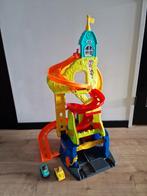 Fisherprice wheelies autogarage met 2 auto's, Ophalen, Zo goed als nieuw