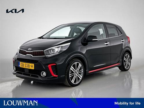 Kia Picanto 1.0 T-GDI GT-Line | 100PK | 1e Eigenaar | Leder, Auto's, Kia, Bedrijf, Te koop, Picanto, ABS, Achteruitrijcamera, Airbags