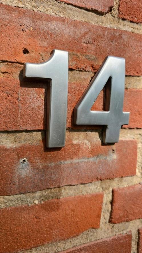 Huis nummer 14 1 2 3 4 5 6 7 8 9 0 alles dubbel, Huis en Inrichting, Overige Huis en Inrichting, Zo goed als nieuw, Ophalen of Verzenden
