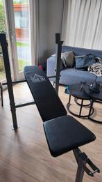 Trainingsbank van staal en kunststof, Sport en Fitness, Fitnessmaterialen, Ophalen, Zo goed als nieuw