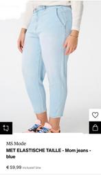 Mom jeans MS mode maat 42, Ophalen of Verzenden, Zo goed als nieuw, Maat 42/44 (L), Blauw