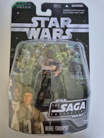 Star Wars TSC 046 Endor Rebel Trooper Ebony beschikbaar voor biedingen