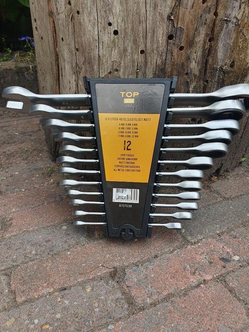 Steek-ratelsleutelset 12 delig NIEUW, Auto diversen, Autogereedschap, Nieuw, Ophalen of Verzenden