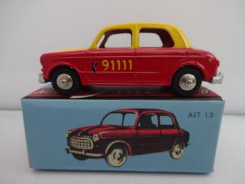 nuova Fiat 1100 TAXI rood/geel nr: 13 van Mercury 1/43 beschikbaar voor biedingen