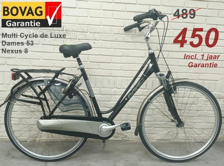 Weg=Weg!! ZGAN Luxe MC Multi Cycle stadsfiets € 489 Nu € 450, Fietsen en Brommers, Fietsen | Dames | Damesfietsen, Zo goed als nieuw