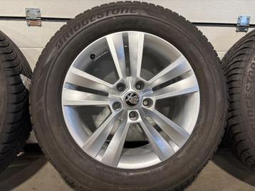 17" org. skoda bridgestone winterbanden st 5 x 112  kodiaq beschikbaar voor biedingen