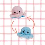 Double sided octopus plushie, Ophalen of Verzenden, Nieuw, Overige typen