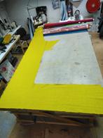 De Ploeg wollen meubelstof coupon, Wol, 120 cm of meer, Geel, Nieuw