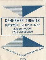 Kennemer Theater Beverwijk, Verzamelen, Suikerzakjes, Ophalen of Verzenden