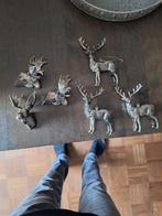 Te koop 6 kerstballen herten zie foto, Diversen, Kerst, Ophalen of Verzenden, Zo goed als nieuw